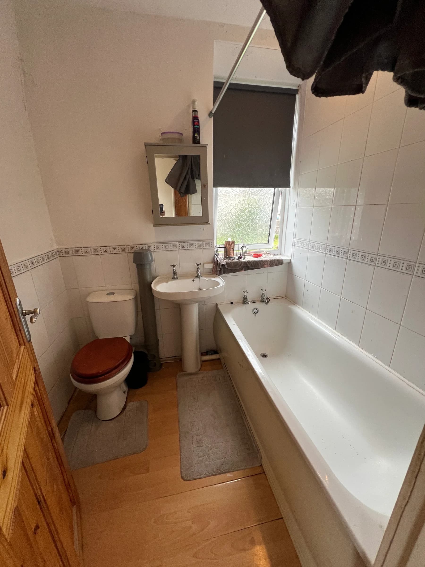 Bathroom transformation - 1st display - before