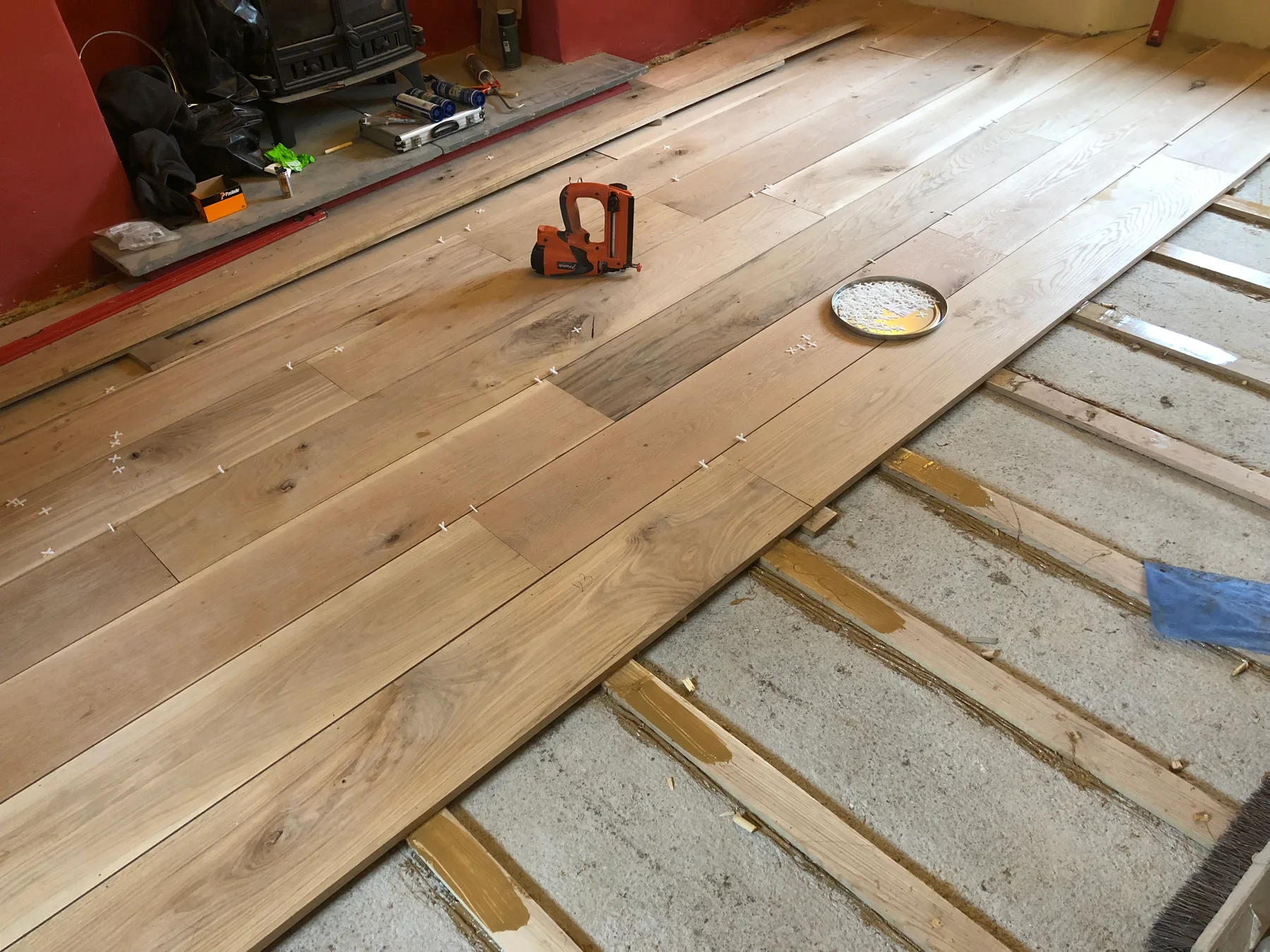 Flooring preparation by Truscon Limited
